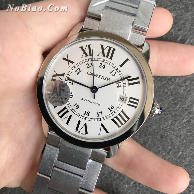 AF厂卡地亚伦敦RONDE SOLO超薄款W6701011复刻手表