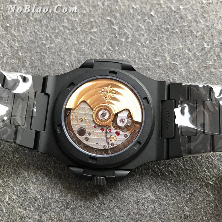 PPF厂百达翡丽鹦鹉螺DCL镀黑改装版5711白面款复刻手表