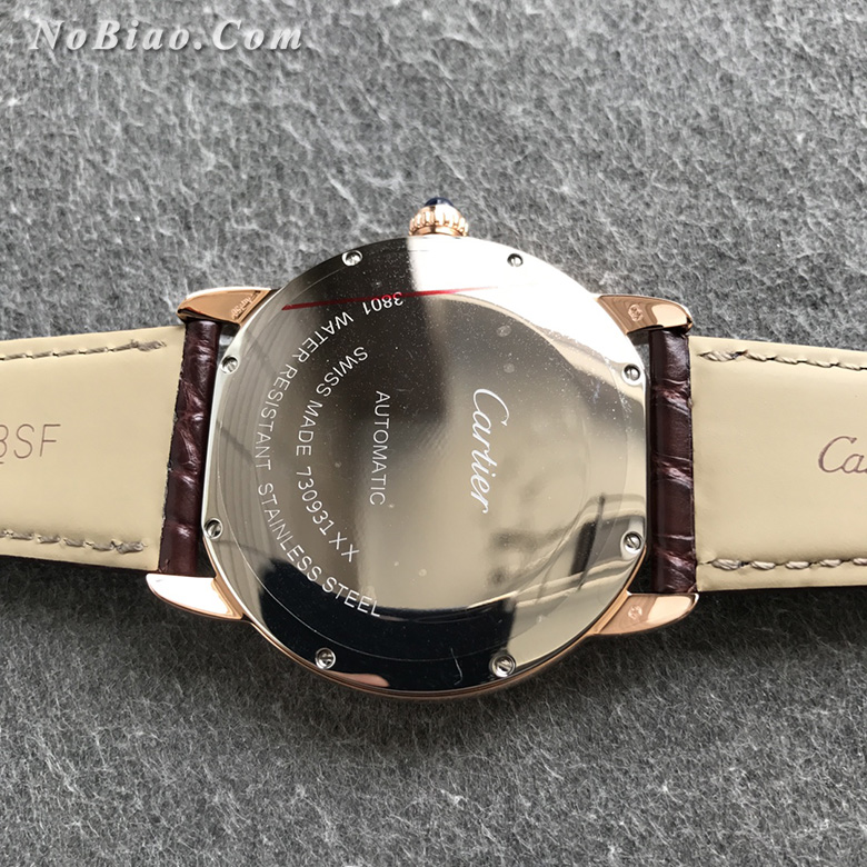 AF厂卡地亚伦敦RONDE SOLO超薄款W6701009复刻手表