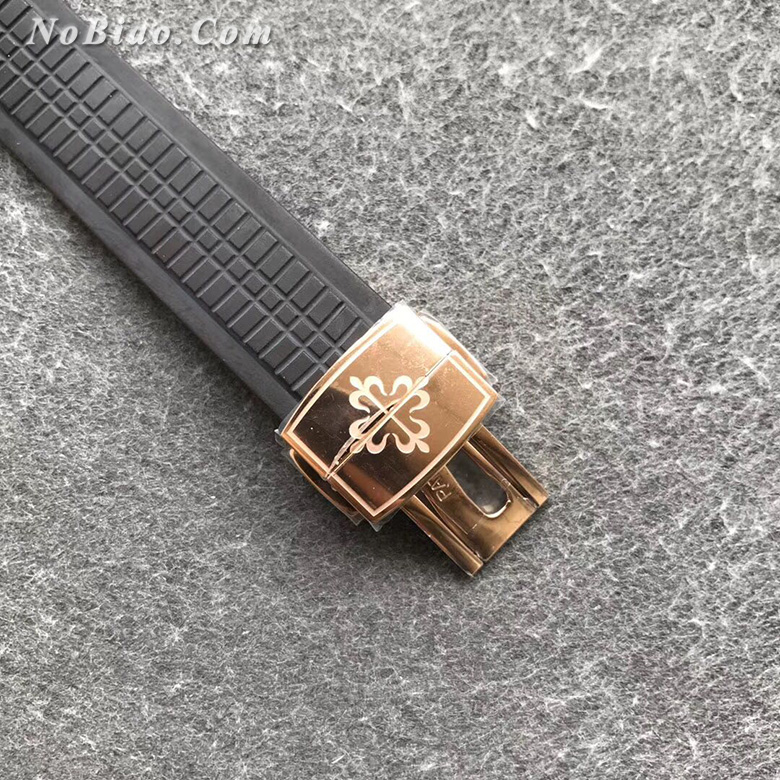 3K厂百达翡丽5167手雷皮带金壳款复刻手表