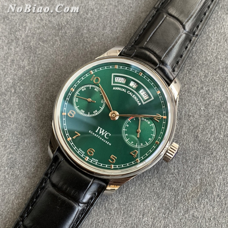 ZF厂万国葡萄牙系列年历绿面复刻手表