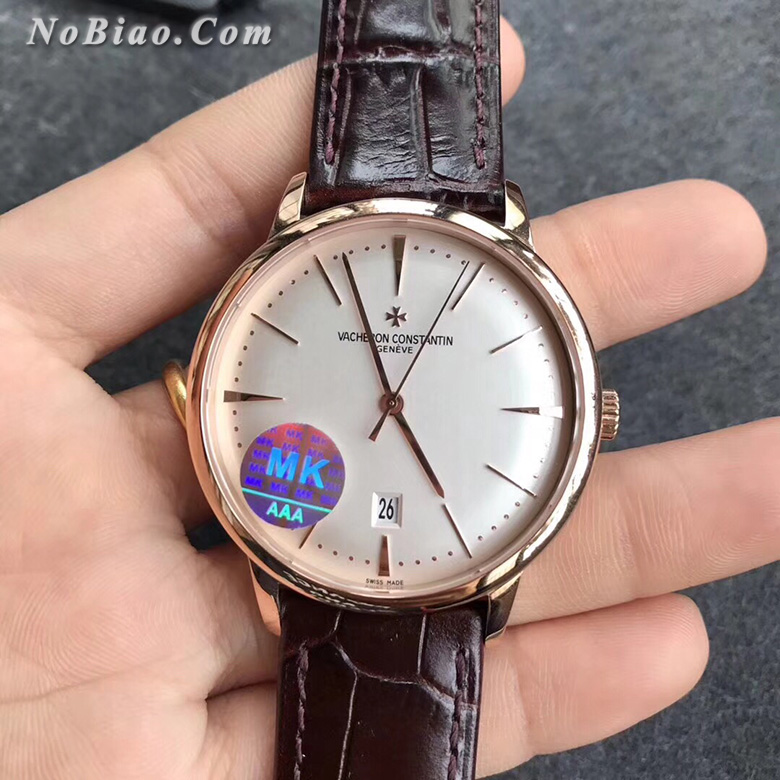 MK厂江诗丹顿传承系列85180/000R-9248白面玫金经典款复刻手表
