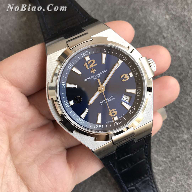 8F厂江诗丹顿纵横P47040/000A-9008四海蓝面皮带款一比一复刻手表（一）