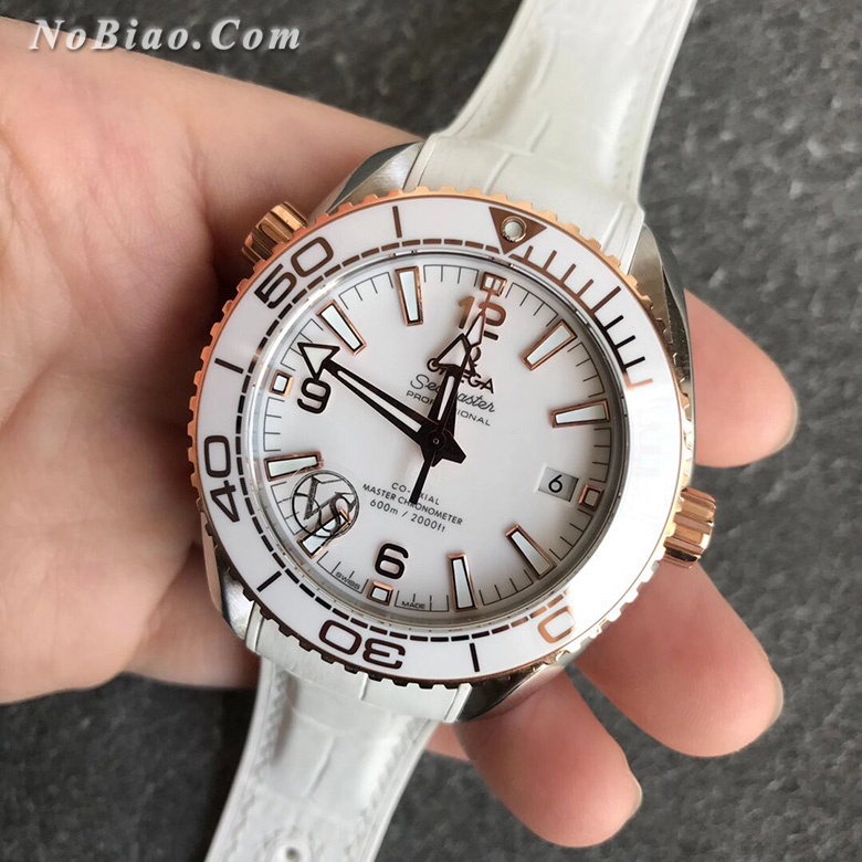 VS厂欧米茄海马系列215.23.40.20.04.001海洋宇宙女士间金款复刻手表