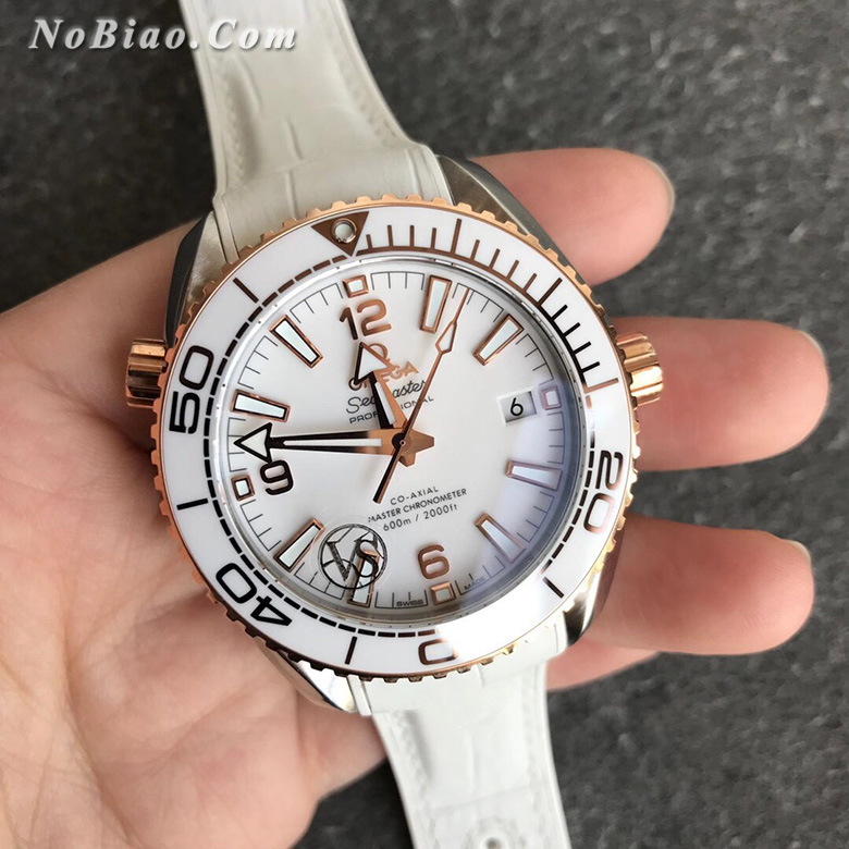 VS厂欧米茄海马系列215.23.40.20.04.001海洋宇宙女士间金款复刻手表