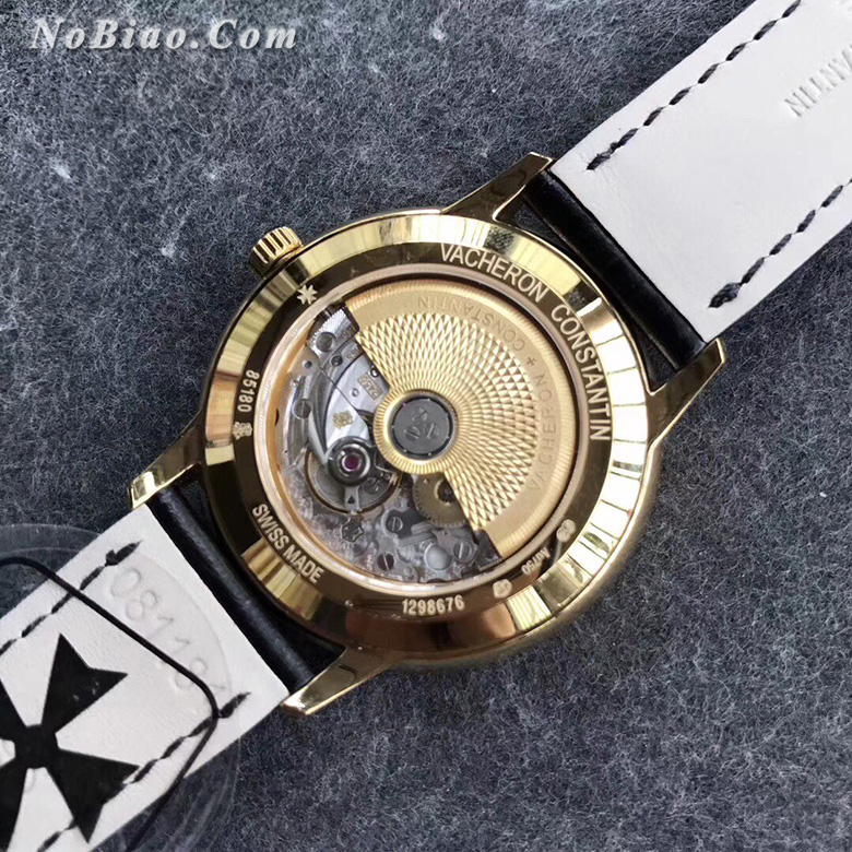 MK厂江诗丹顿传承系列85180/000J-9231白面金壳经典款复刻手表