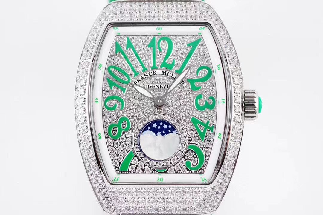 ABF厂法兰克穆勒LADIES'COLLECTION系列绿盘女装石英复刻手表