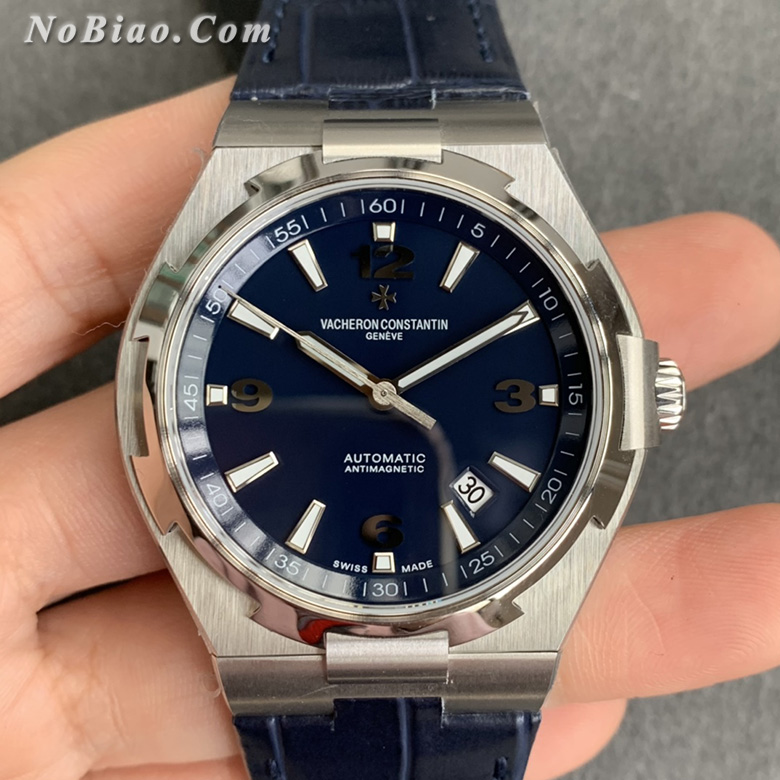 MKS厂江诗丹顿纵横四海系列P47040/000A-9008蓝面皮带复刻手表