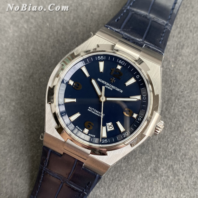 MKS厂江诗丹顿纵横四海系列P47040/000A-9008蓝面皮带复刻手表
