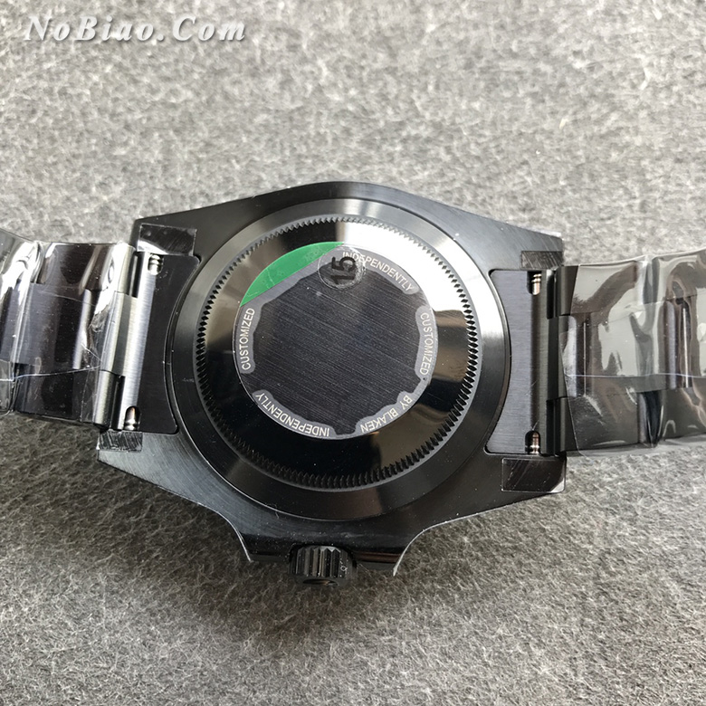 V6厂劳力士BLAKEN改装暗夜黑3135机芯特别版黑水鬼复刻手表