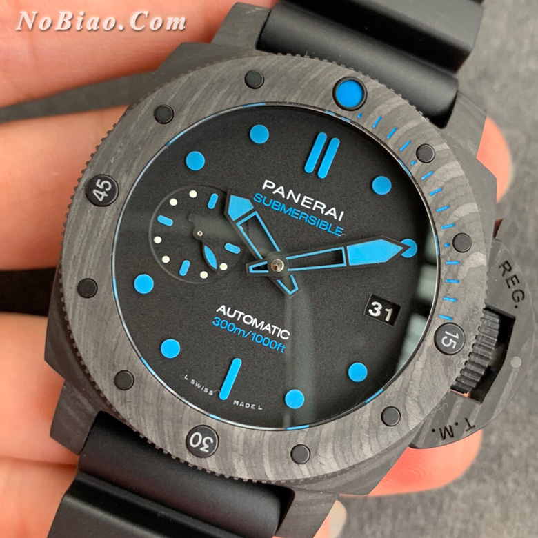 VS厂沛纳海PAM960小直径碳纤维款复刻手表