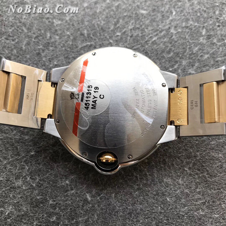 AF厂卡地亚大号蓝气球W69009Z3间金钢带版复刻手表