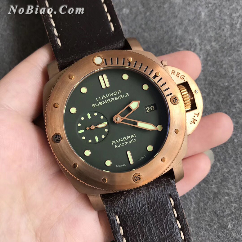 VS厂沛纳海PAM382青铜限量款复刻手表