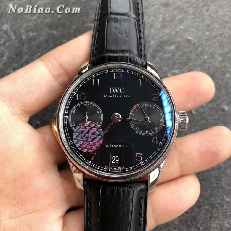 ZF厂万国葡七黑面IW500703复刻手表